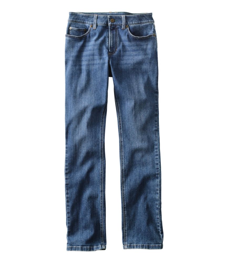 Women's BeanFlex® Jeans, Mid-Rise Straight-Leg - US 3864