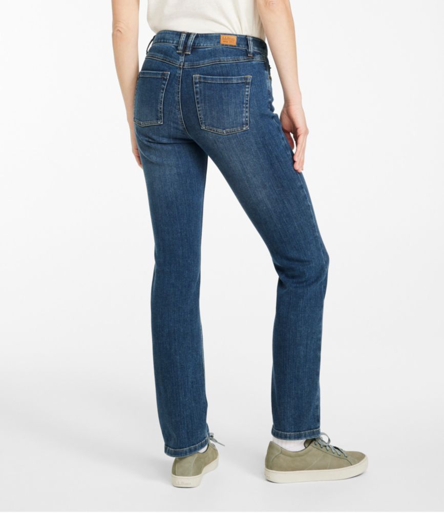 Women's BeanFlex® Jeans, Mid-Rise Straight-Leg - US 3864
