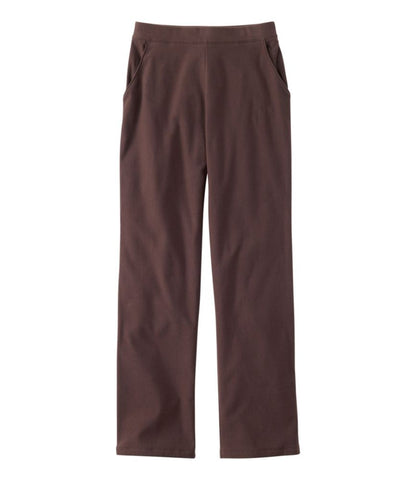 Women's Perfect Fit Pants, Fleece-Backed Straight-Leg - US 9810