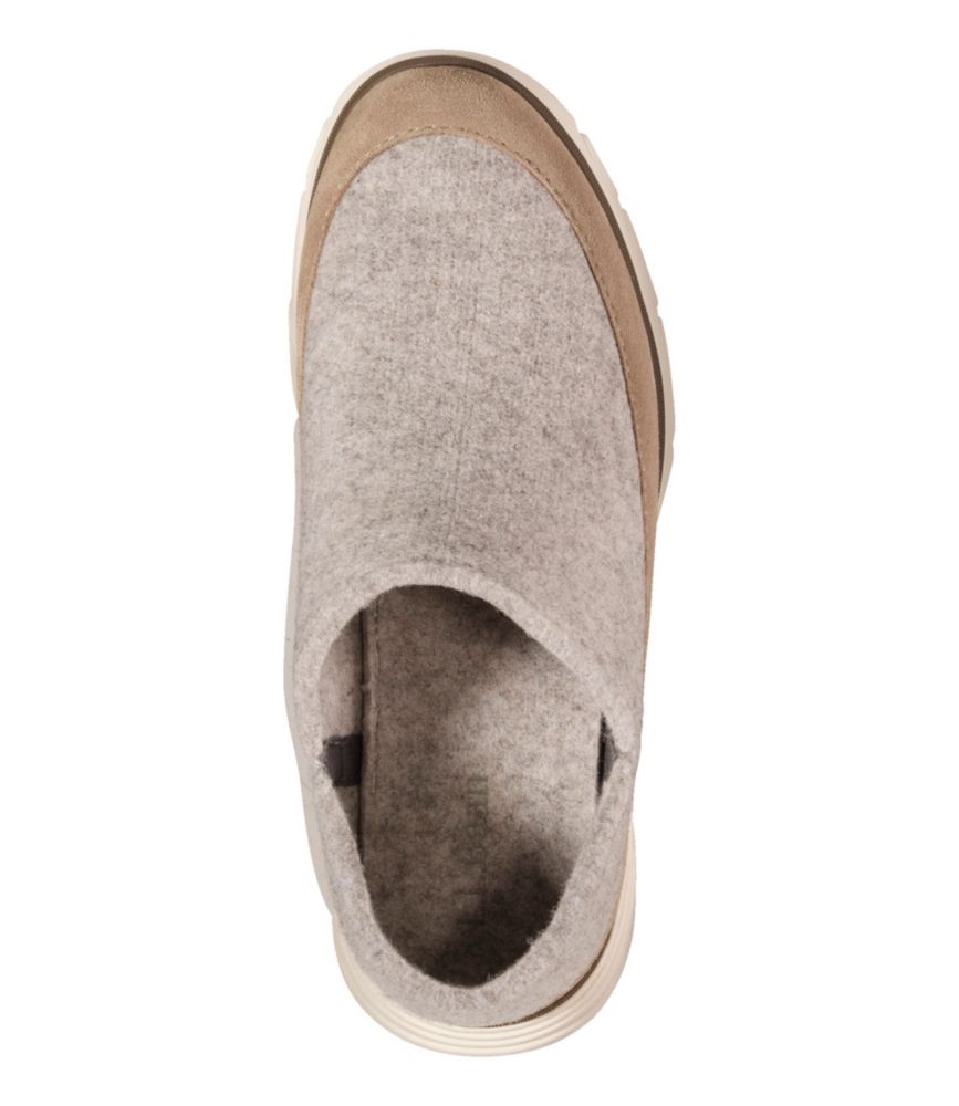 Women's Downeast Slip-Ons, Wool - US 5229
