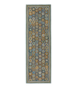 Bean's Wool Hooked Runner, Coins - US 7236