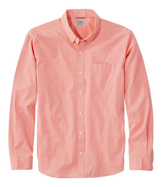 Men's Comfort Stretch Performance® Shirt, Long-Sleeve, Slightly Fitted Untucked Fit - US 6023