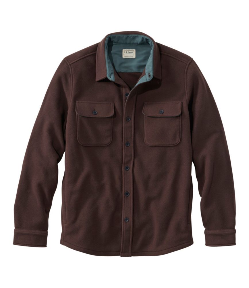 Men's Bean's Mariner Fleece Shirt - US 0389