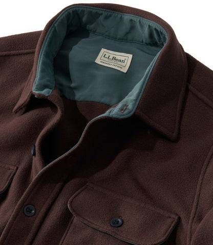 Men's Bean's Mariner Fleece Shirt - US 0389