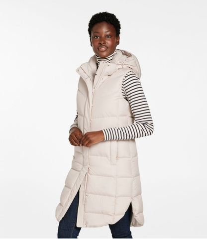 Women's Popham Puffer Long Vest - US 7502