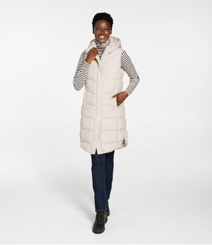 Women's Popham Puffer Long Vest - US 7502