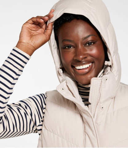 Women's Popham Puffer Long Vest - US 7502