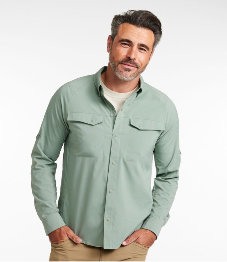 Men's Tropicwear CoolPro Fishing Shirt, Long-Sleeve - US 0836