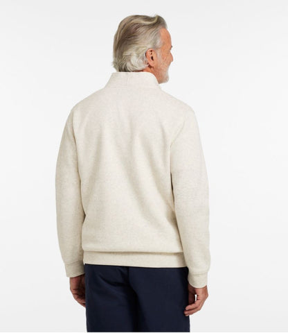 Men's All Seasons Textured Sweats, Quarter-Zip - US 4376
