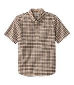 Men's Stonecoast Hemp Shirt, Short-Sleeve, Slightly Fitted Untucked Fit - US 3233