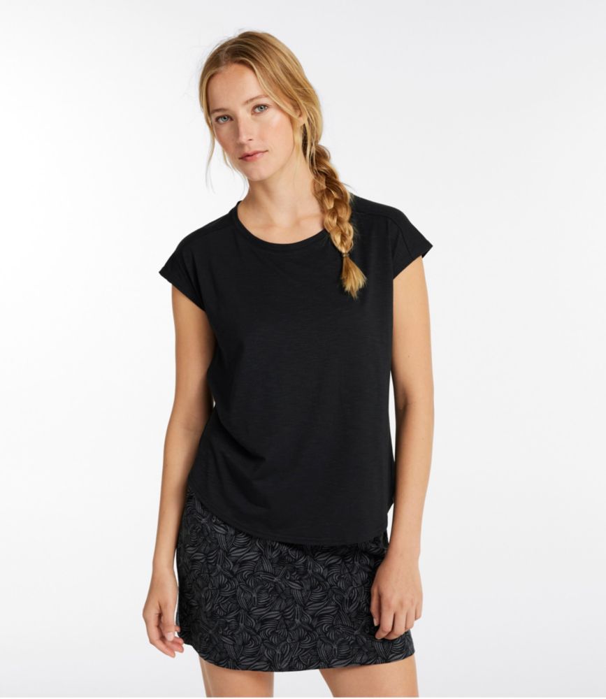 Women's Streamside Tee, Short-Sleeve Ruched Crew - US 0344