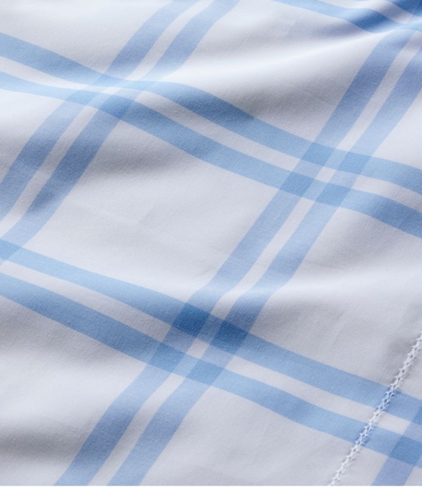 280-Thread-Count Pima Percale Sheet Collection, Windowpane - US 0331