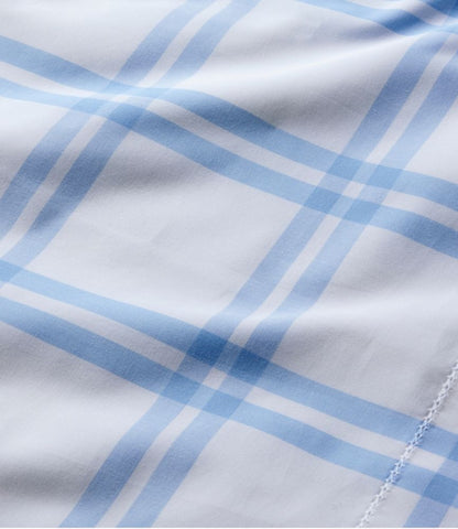 280-Thread-Count Pima Percale Sheet Collection, Windowpane - US 0331