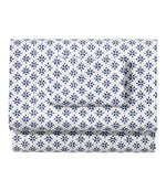 Sunwashed Percale Sheet Collection, Block Floral Print - US 5548