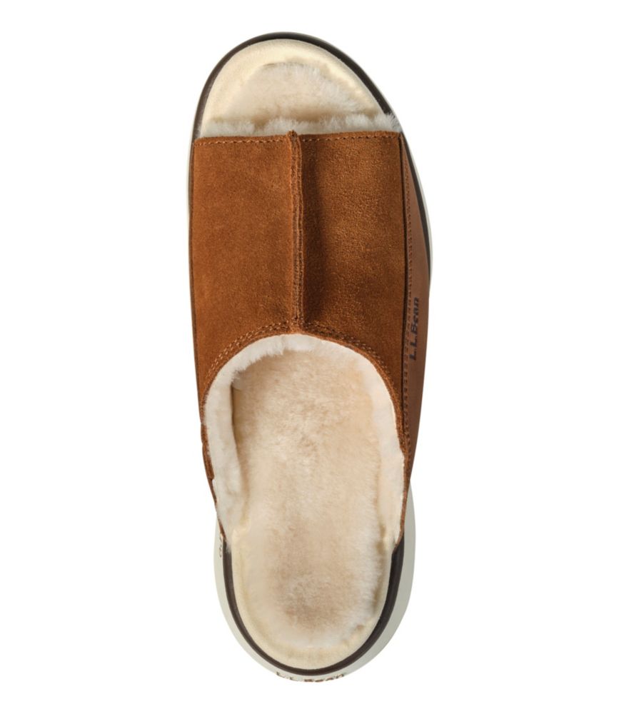 Women's Freeport Slides, Shearling-Lined - US 8658