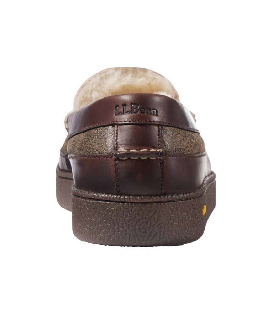 Men's Lodge Moc Vibram® Slippers, Shearling - US 1790