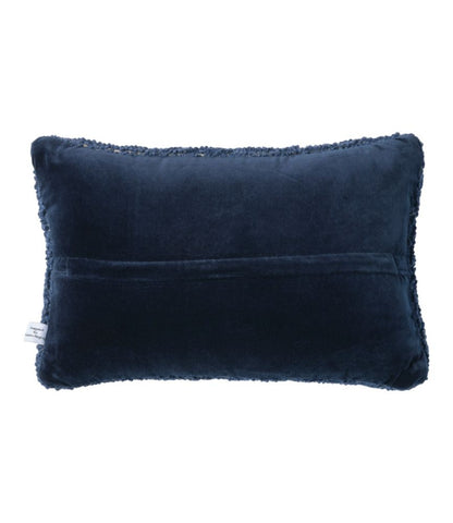 Wool Hooked Throw Pillow, Whale, 12" x 18" - US 3708
