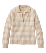 Women's SuperSoft Waffle Sweater, Polo Stripe - US 7528