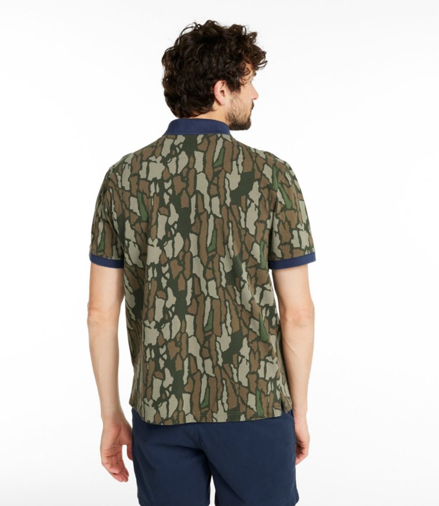 Men's Casco Bay Rugged Polo, Short-Sleeve, Print - US 4351