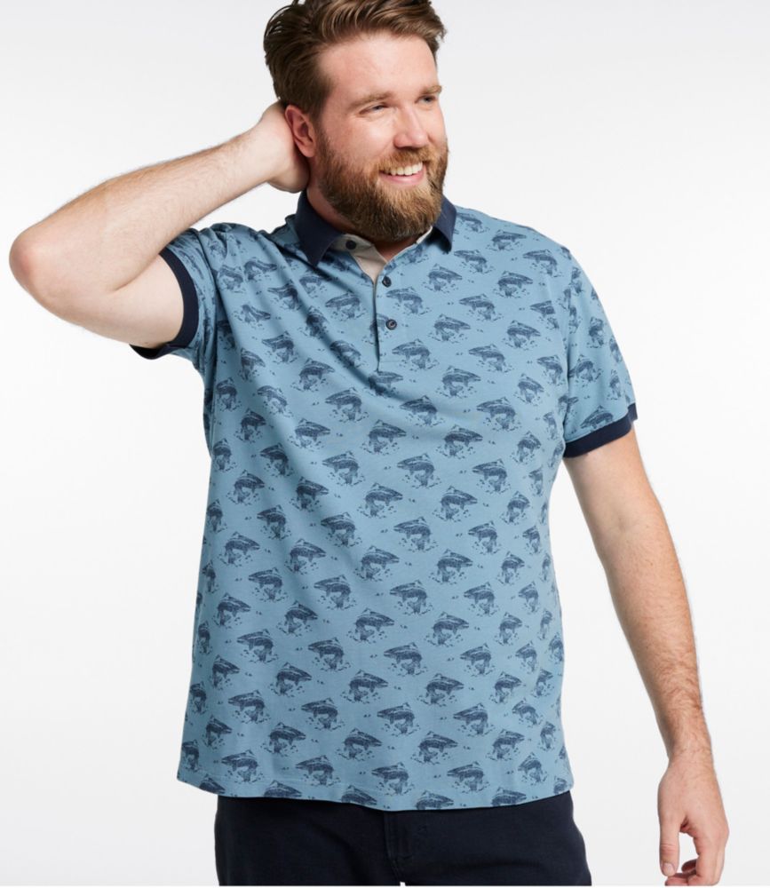 Men's Casco Bay Rugged Polo, Short-Sleeve, Print - US 2003