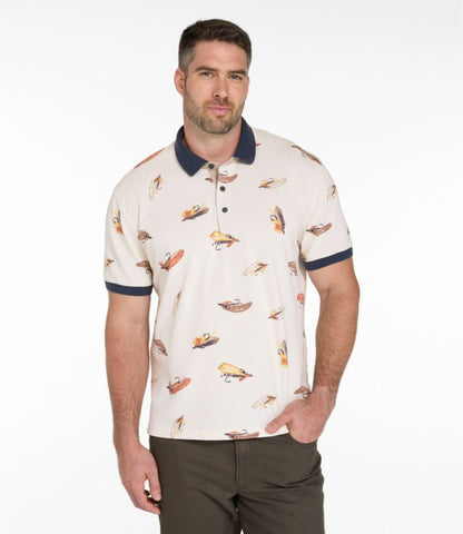 Men's Casco Bay Rugged Polo, Short-Sleeve, Print - US 6370