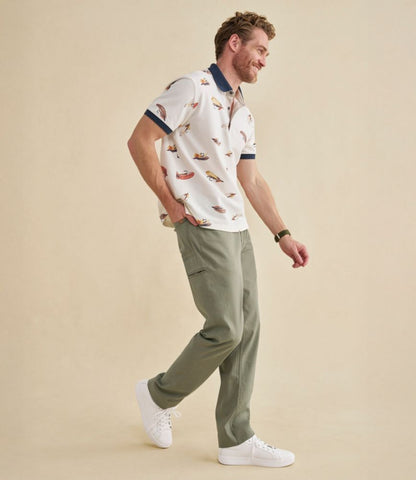 Men's Casco Bay Rugged Polo, Short-Sleeve, Print - US 6370