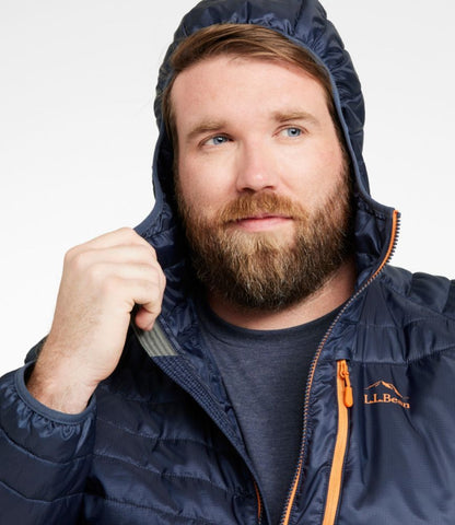 Men's PrimaLoft Packaway Hooded Jacket - US 9918