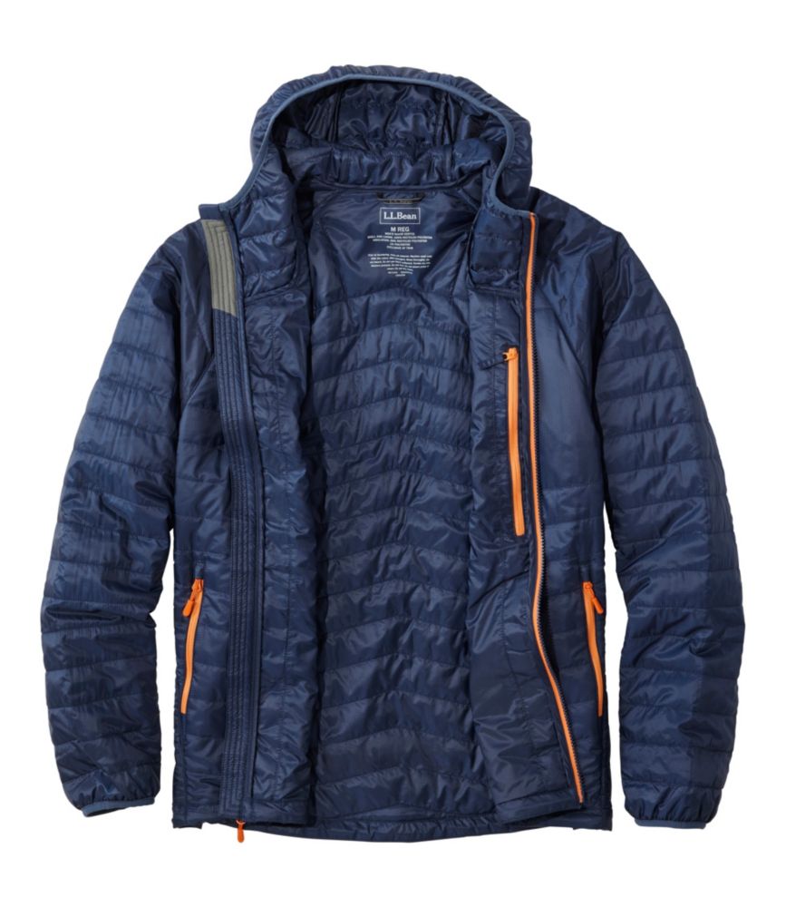 Men's PrimaLoft Packaway Hooded Jacket - US 9918