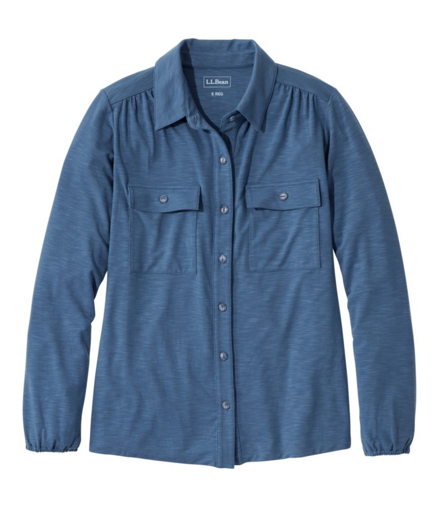 Camden Hills Tee, Button-Front Shirt - US 2886
