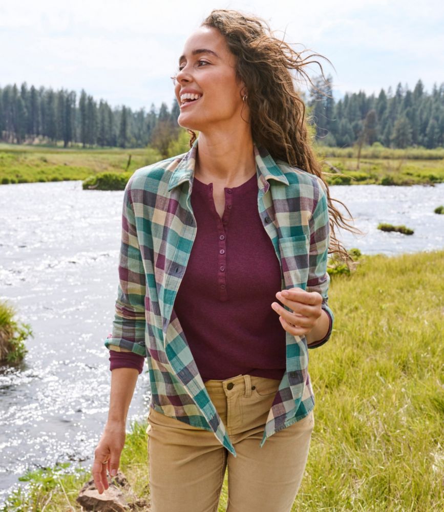 Women's Sunwashed Twill Shirt - US 6949