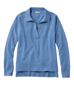 Women's Classic Cashmere Sweater, Relaxed Polo - US 4606