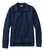 Women's Classic Cashmere Sweater, Relaxed Polo - US 5331
