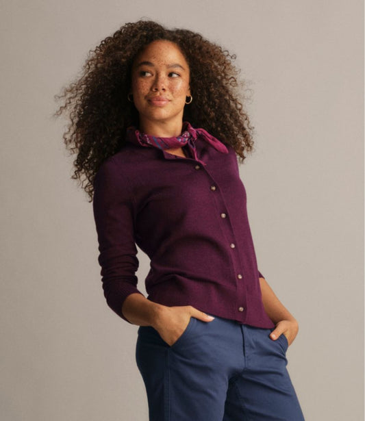 Women's Essential Merino Wool Sweater, Cardigan - US 5550