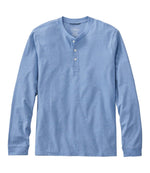 Men's Comfort Stretch Performance® Pima Tee, Long-Sleeve Henley - US 3337