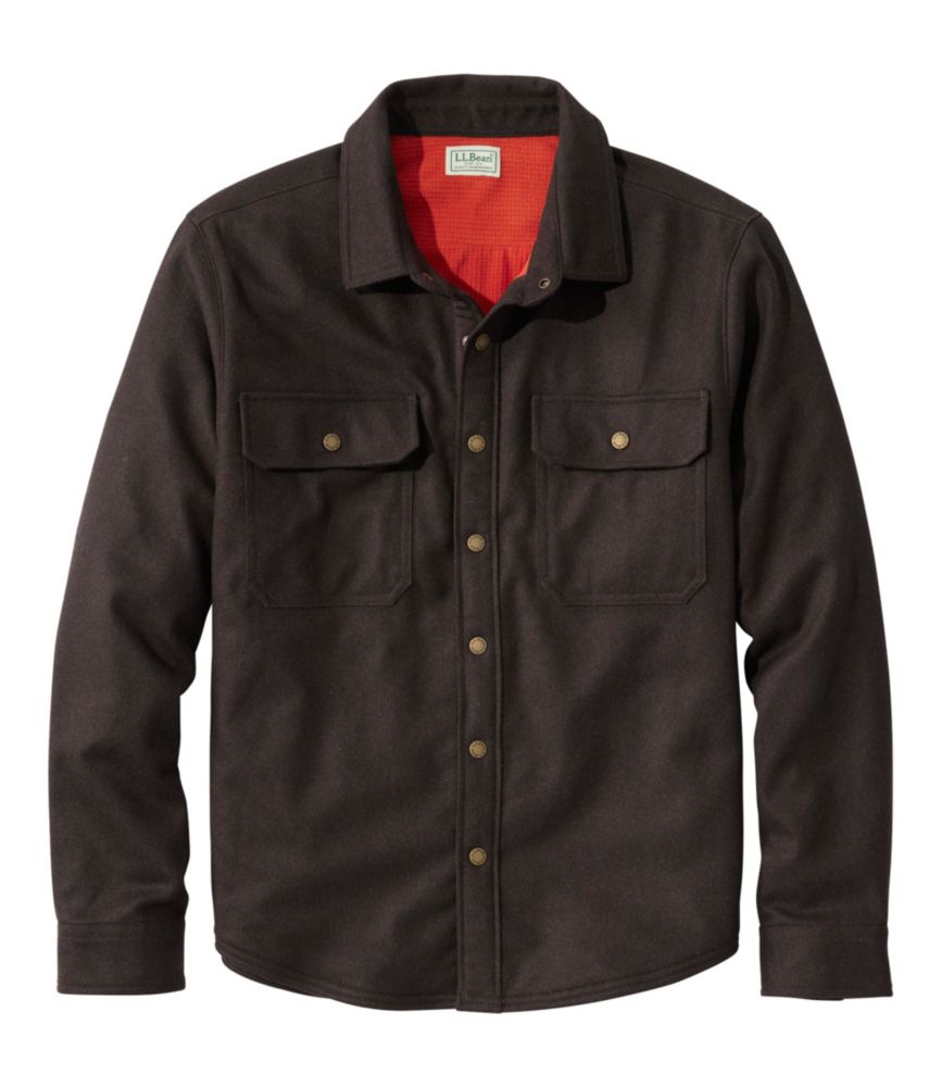 Men's Maine Guide Lightweight Lined Wool Field Shirt - US 2374