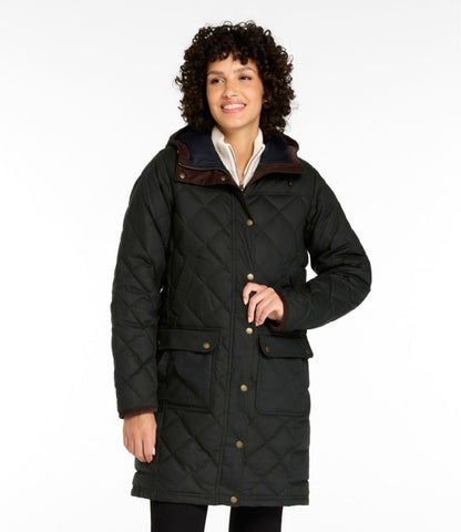 Women's Upcountry Waxed Down Hooded Coat - US 7751
