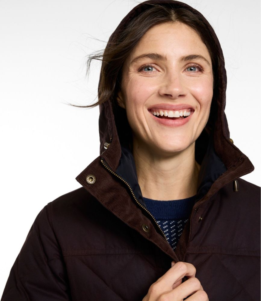 Women's Upcountry Waxed Down Hooded Coat - US 4581