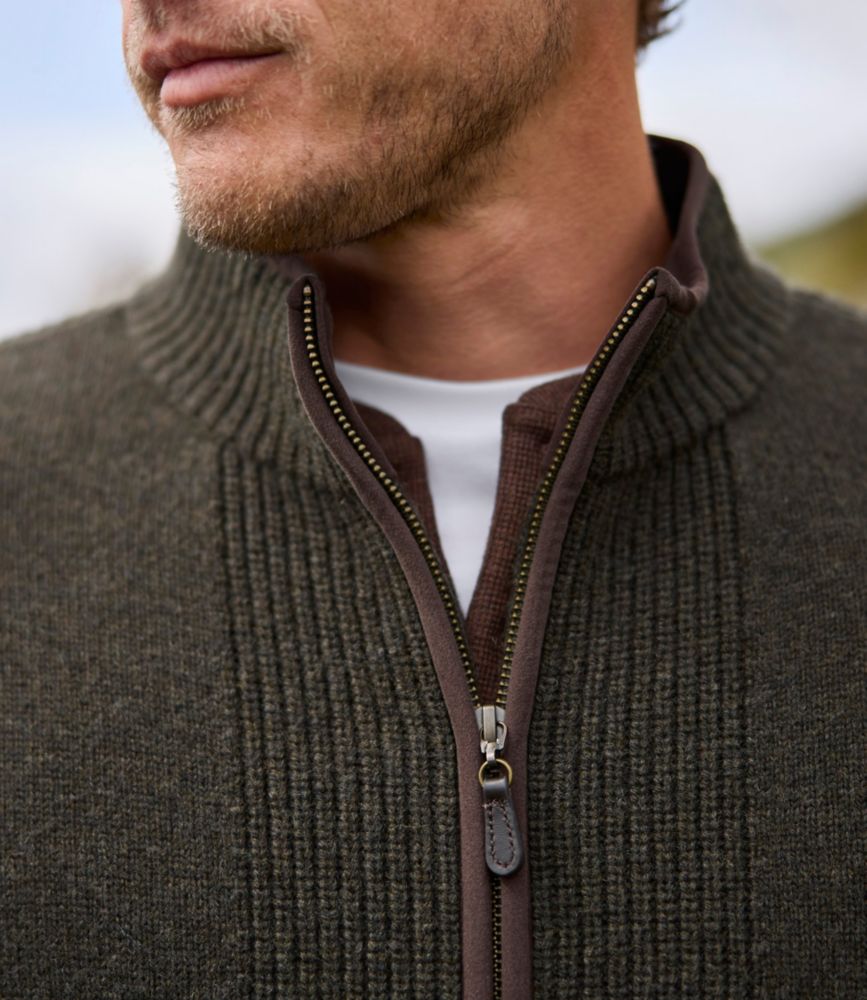 Men's Waterfowl Sweater, Full Zip - US 5926