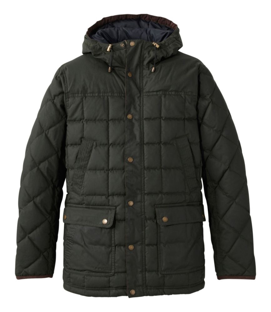 Men's Upcountry Waxed Down Hooded Jacket - US 2057