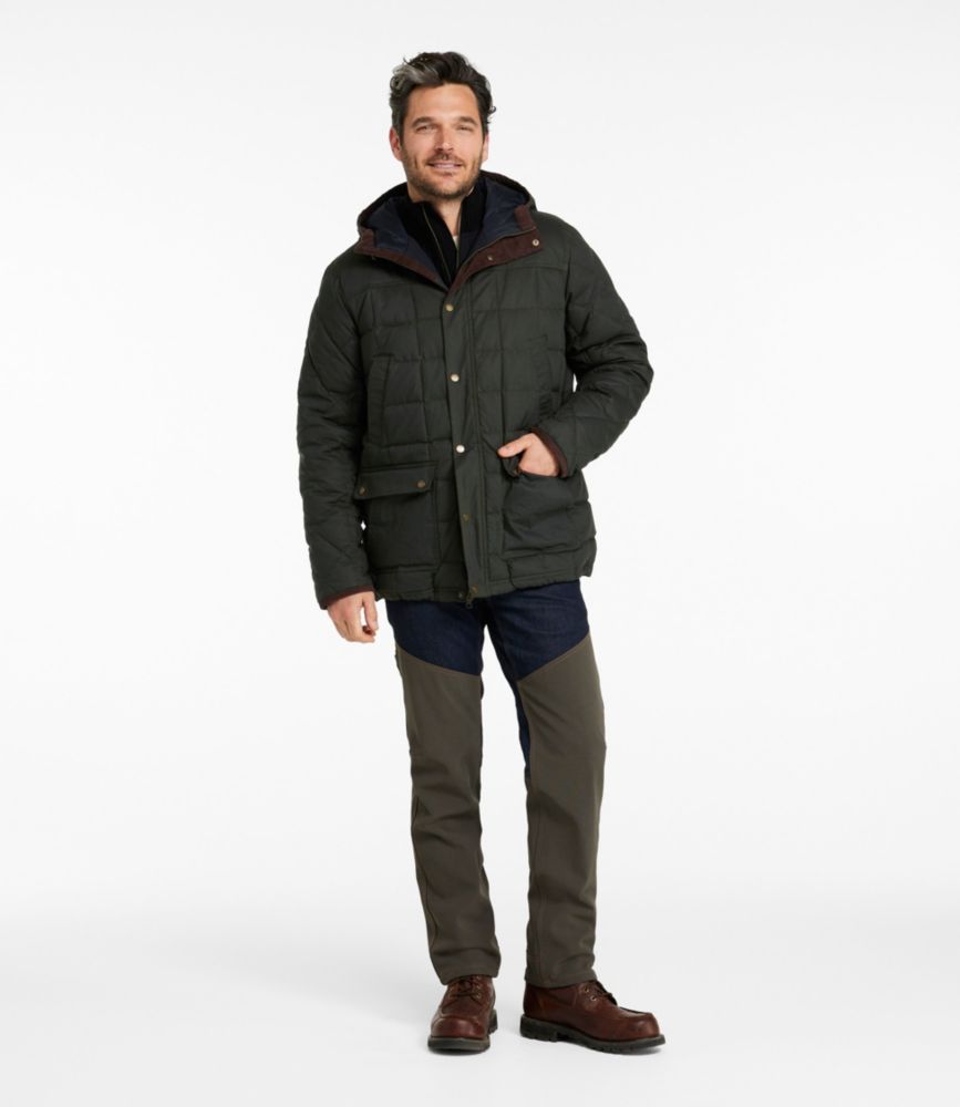 Men's Upcountry Waxed Down Hooded Jacket - US 2057