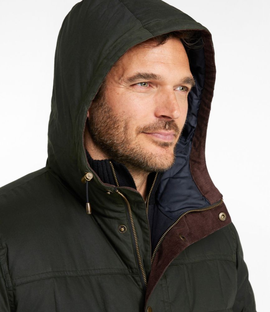 Men's Upcountry Waxed Down Hooded Jacket - US 2057