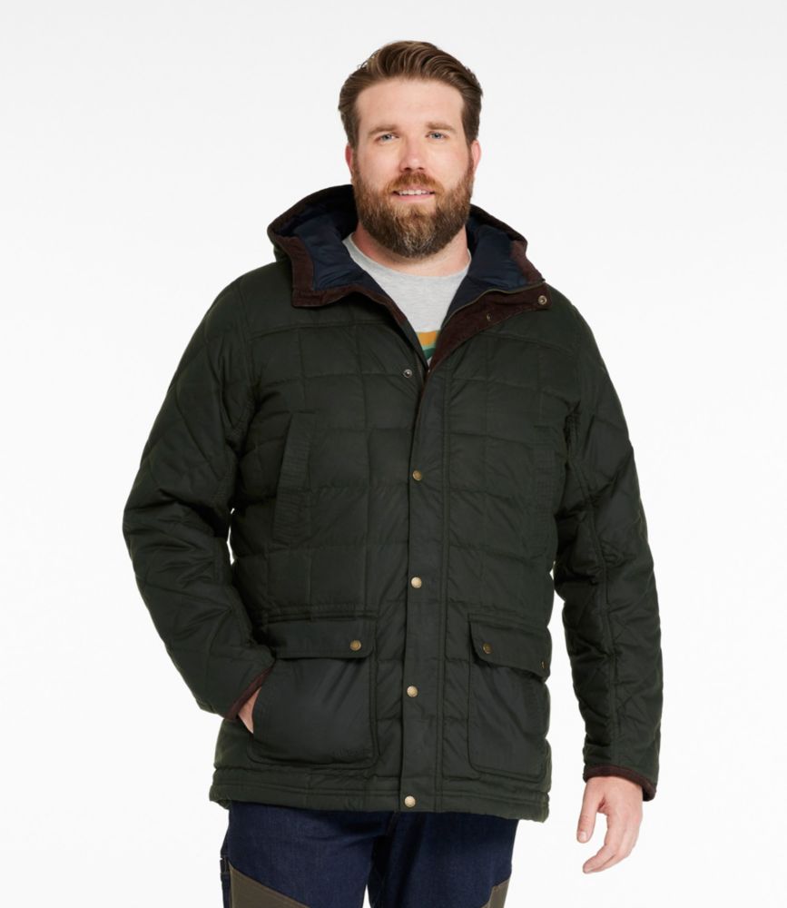 Men's Upcountry Waxed Down Hooded Jacket - US 2057