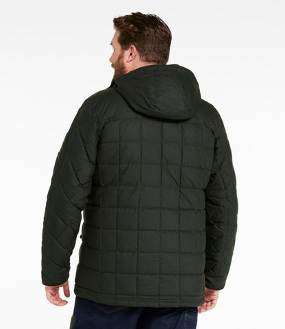Men's Upcountry Waxed Down Hooded Jacket - US 2057