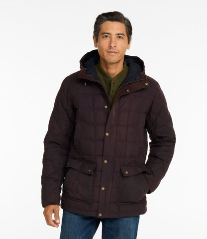 Men's Upcountry Waxed Down Hooded Jacket - US 8486