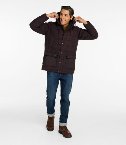 Men's Upcountry Waxed Down Hooded Jacket - US 8486