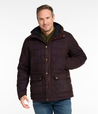 Men's Upcountry Waxed Down Hooded Jacket - US 8486