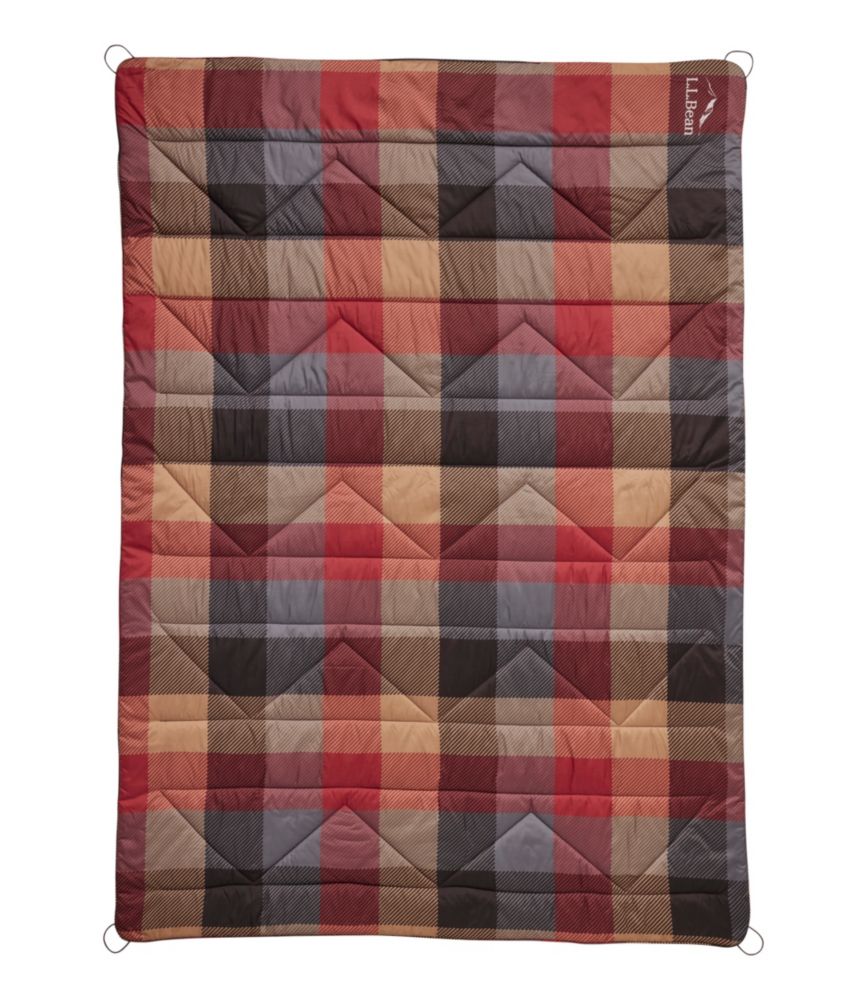 L.L.Bean Fleece Puffer Blanket - US 7963