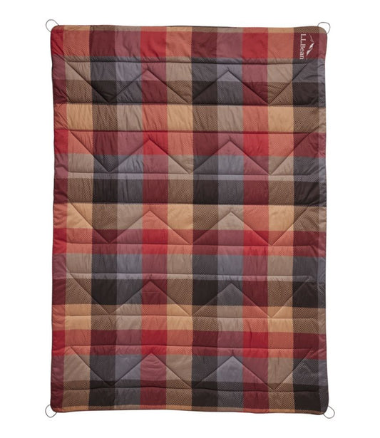 L.L.Bean Fleece Puffer Blanket - US 7963