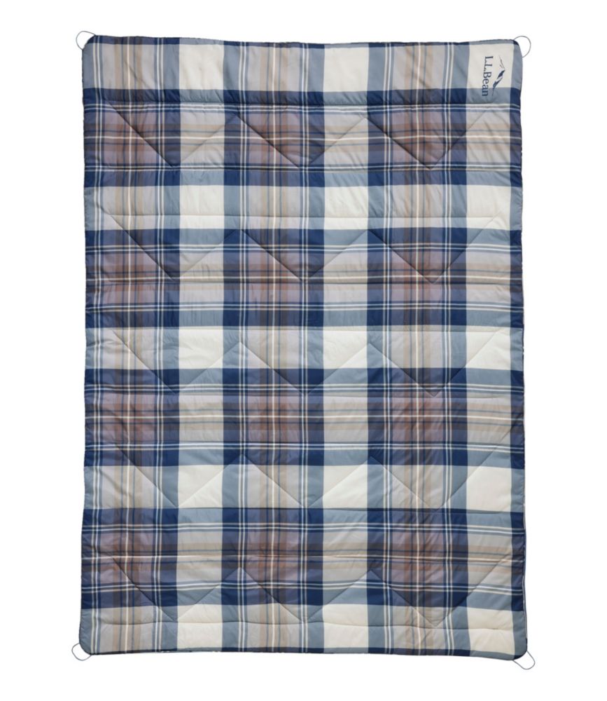 L.L.Bean Fleece Puffer Blanket - US 9789