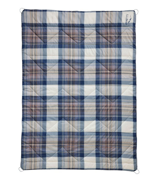 L.L.Bean Fleece Puffer Blanket - US 9789